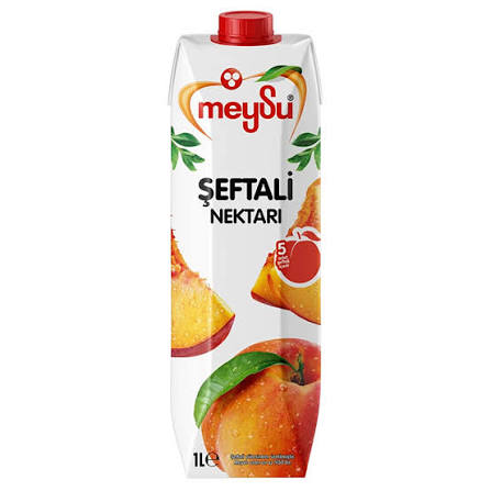 Meysu Şeftali Nektarı Şişe 1 L