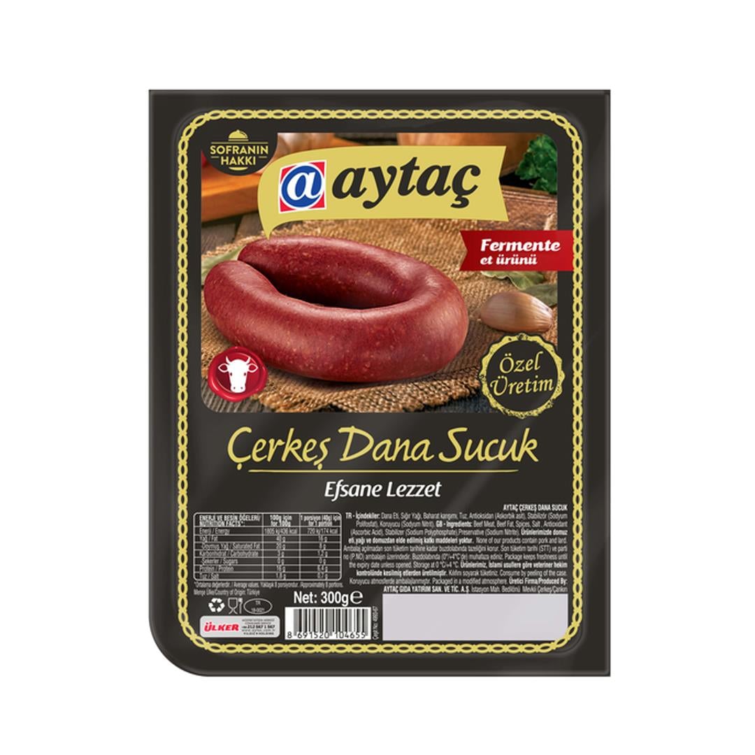 Aytac Sucuk 300 Gr Cerkes Fermente