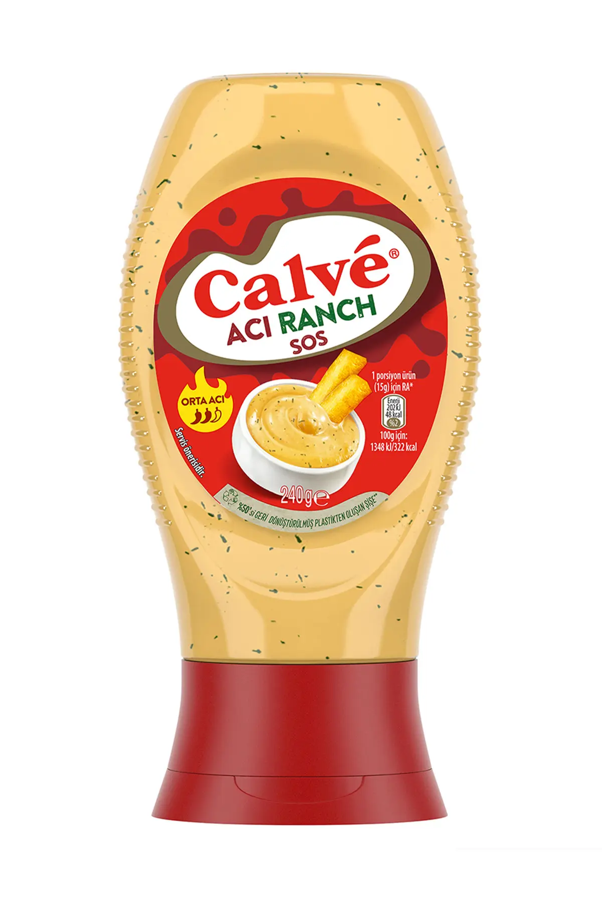 Calve Sos Ranch 240 Gr Acılı