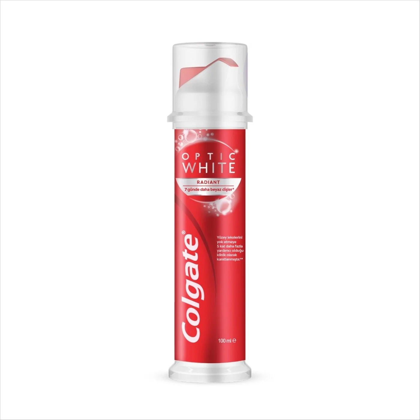 Colgate Dıs Mac. 100 Ml Optıc W. Radıant Pump