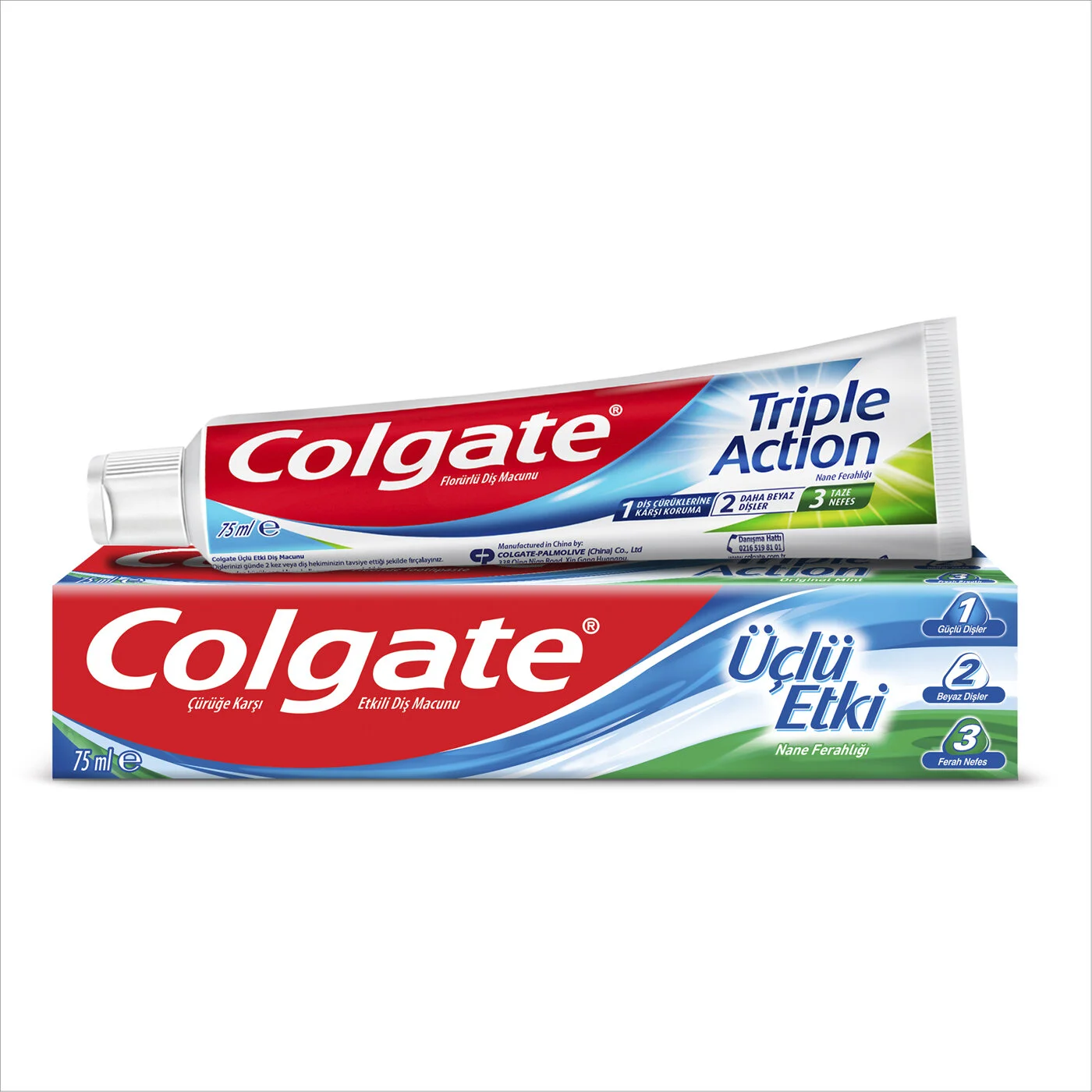 Colgate Dıs Mac. Uclu Etkı 75 Ml