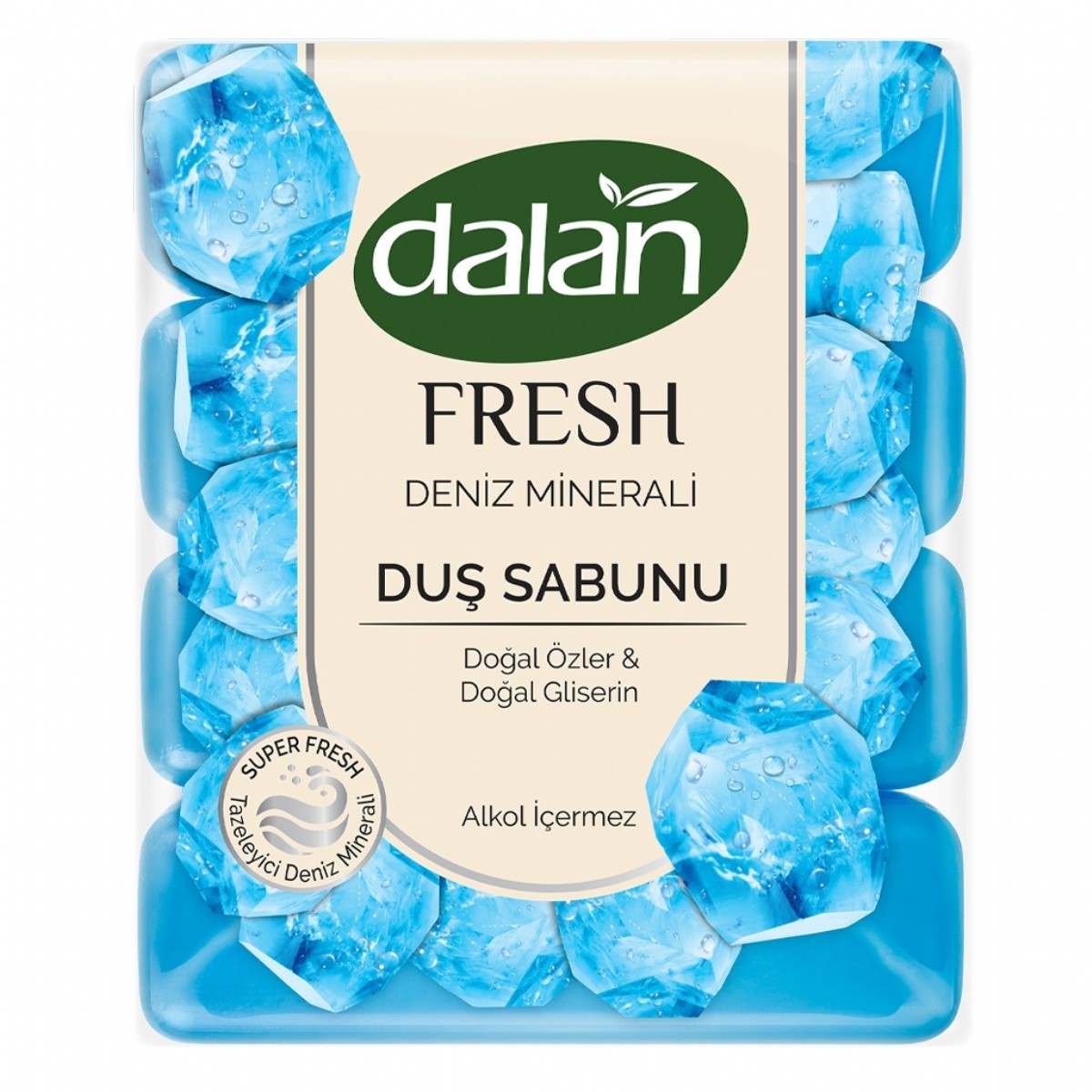 Dalan Dus Sabunu Fresh 4x150 Gr Denız Mınerali