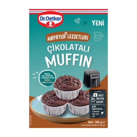 Dr.oetker Aırfryer Muffın 190 Gr Çikolatalı