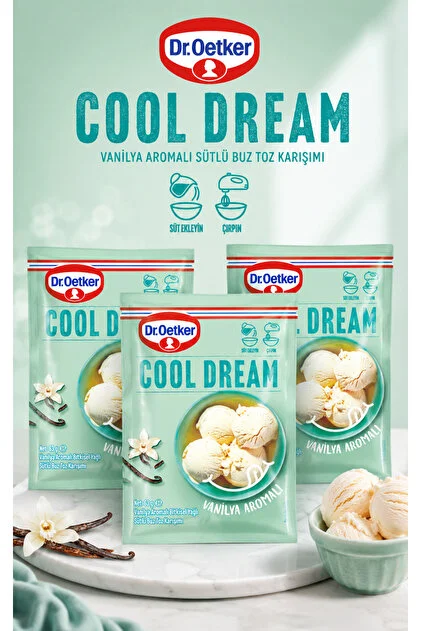 Dr.oetker Cool Dream 3x63 Gr Vanılya
