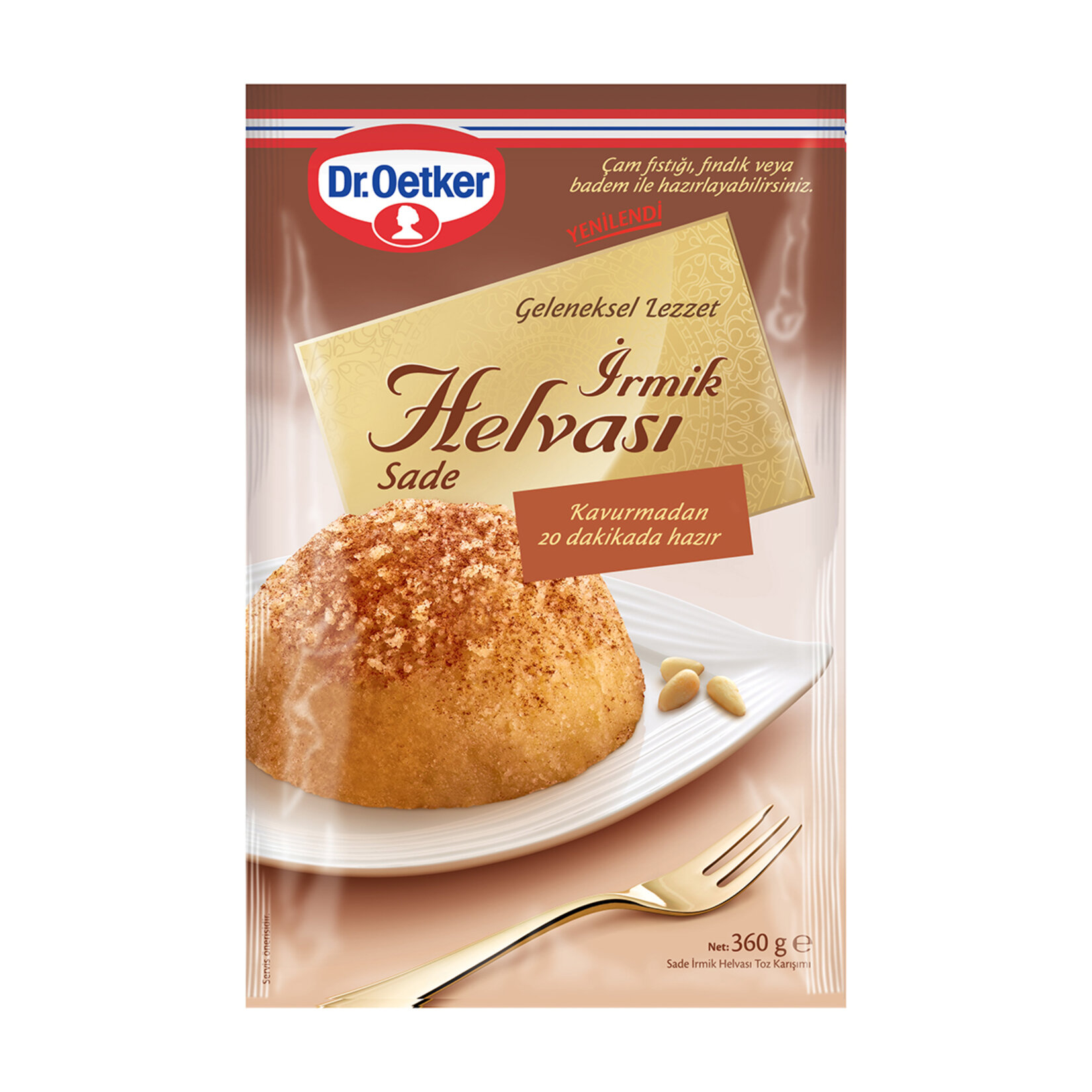 Dr.oetker Sade İrmik Helvası 360 Gr