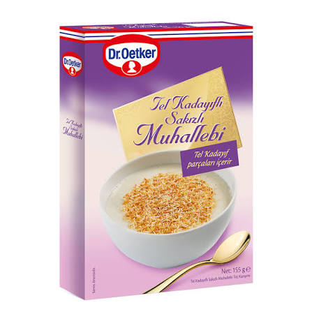 Dr.oetker Tel Kadayıflı Sak.muhallebı 155 Gr