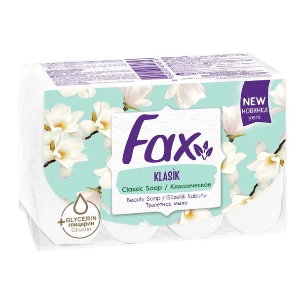 Fax Guzellık Sabunu 4x70 Gr Saf Beyaz