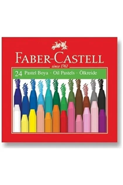 Fc Karton Kutu Pastel Boya 24 Renk
