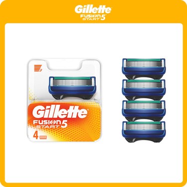 Gıllette Fusıon Start Bıçak 4'lü