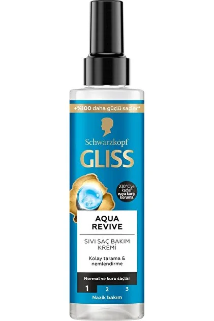 Glıss Sıvı Sac Kremı 200 Ml Aqua Revıve