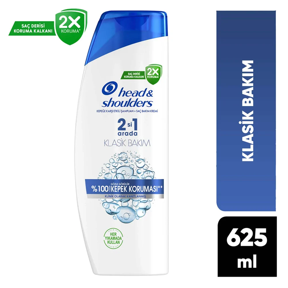 Head&Shoulders Samp.625 Ml 2ın1 Klasik Bakım