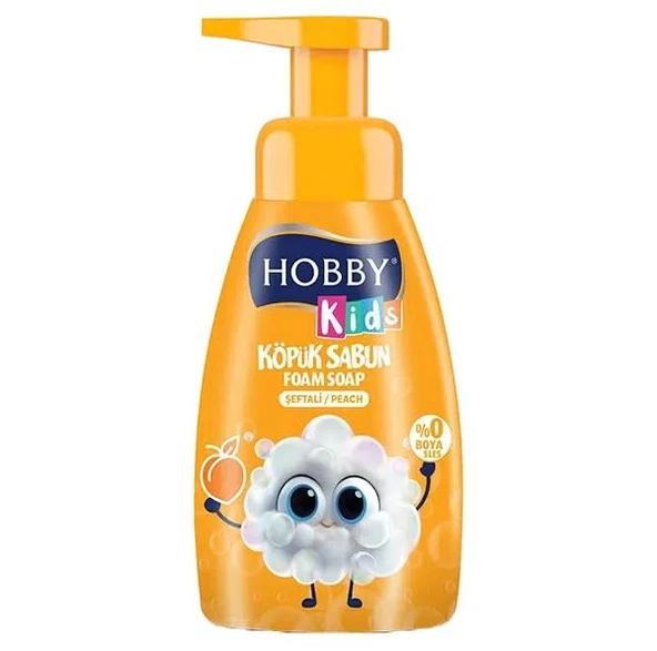 Hobby Kıds Köpük Sabun 200 Ml Şeftali