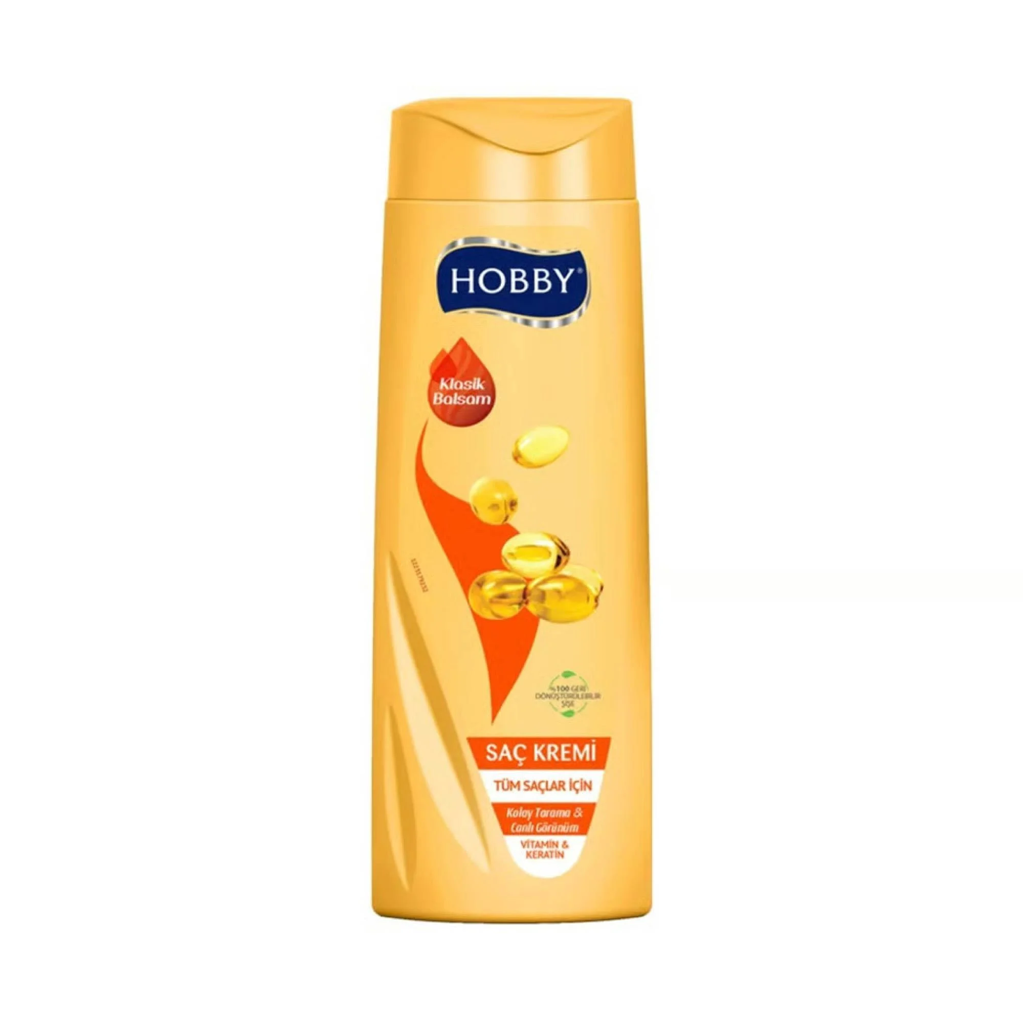 Hobby Sac Kremı 480 Ml Klasik-Vıtamın-Keratın