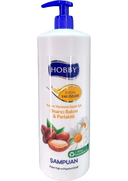 Hobby Şampuan 1000 Ml Argan Yağı&Papatya Cıc.