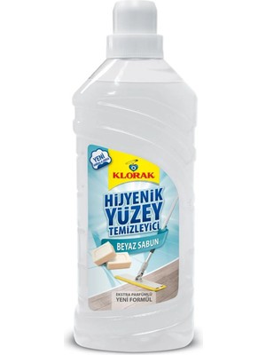 Klorak Yuzey Temizleyici 970 Ml Beyaz Sabun
