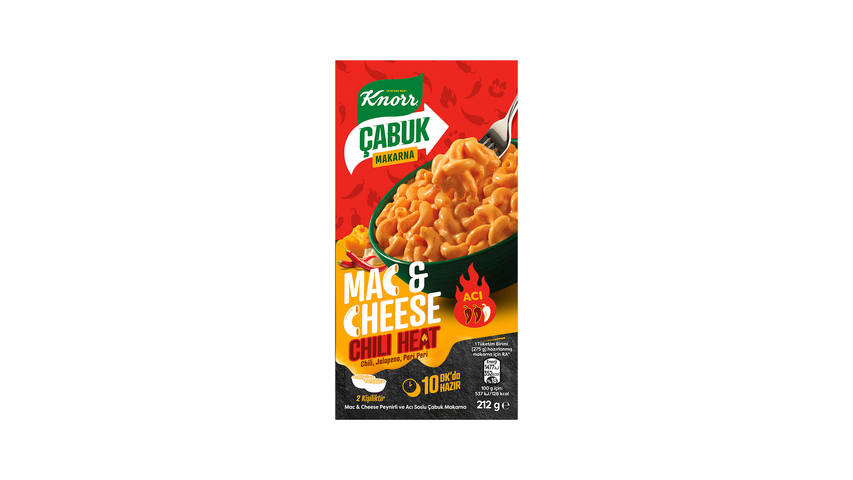 Knorr Cabuk Makarna 212 Gr Chılı Heat Mac&Cheese