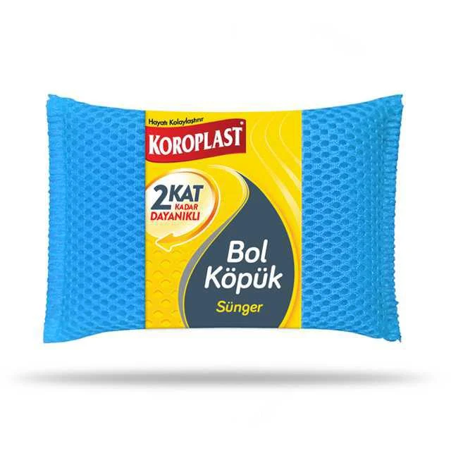 Koroplast Bol Köpük Sünger Tekli