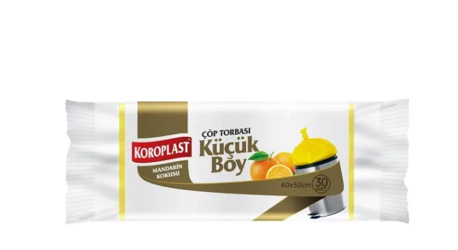 Koroplast Çöp Torb. Mandarın Küçük Boy