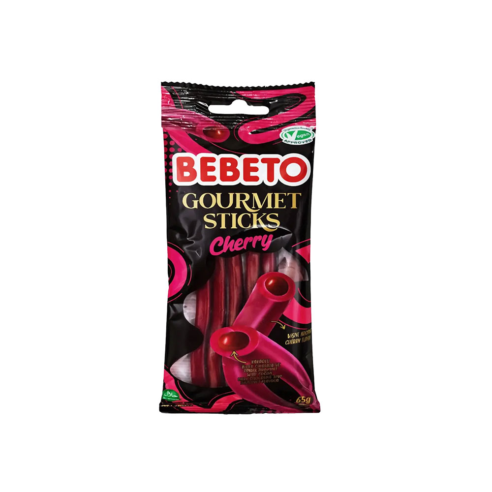 Bebeto Sticks 65 Gr Cheery