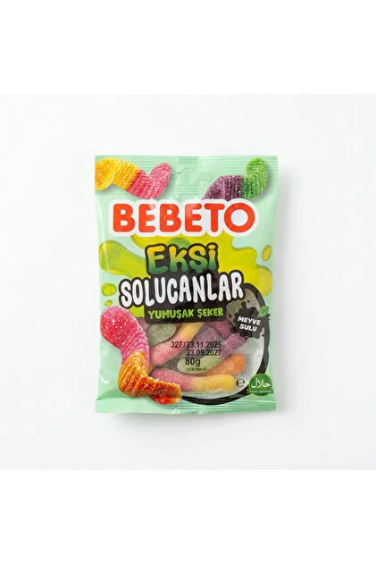 Bebeto Crew Ekşi Solucanlar 80 Gr