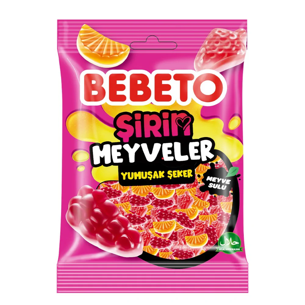 Bebeto Crew Sırın Meyveler 80 Gr