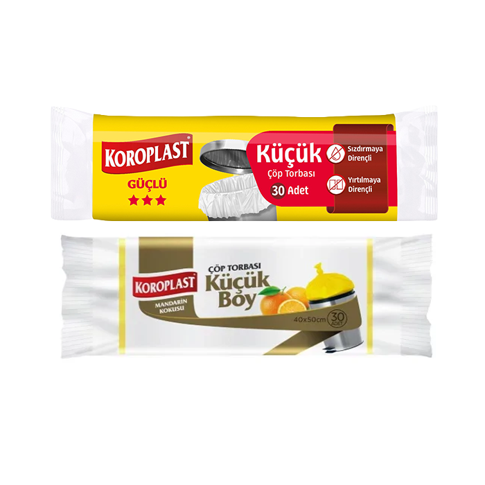 Koroplast Çöp Torb. Küçük+Mandarın Küçük