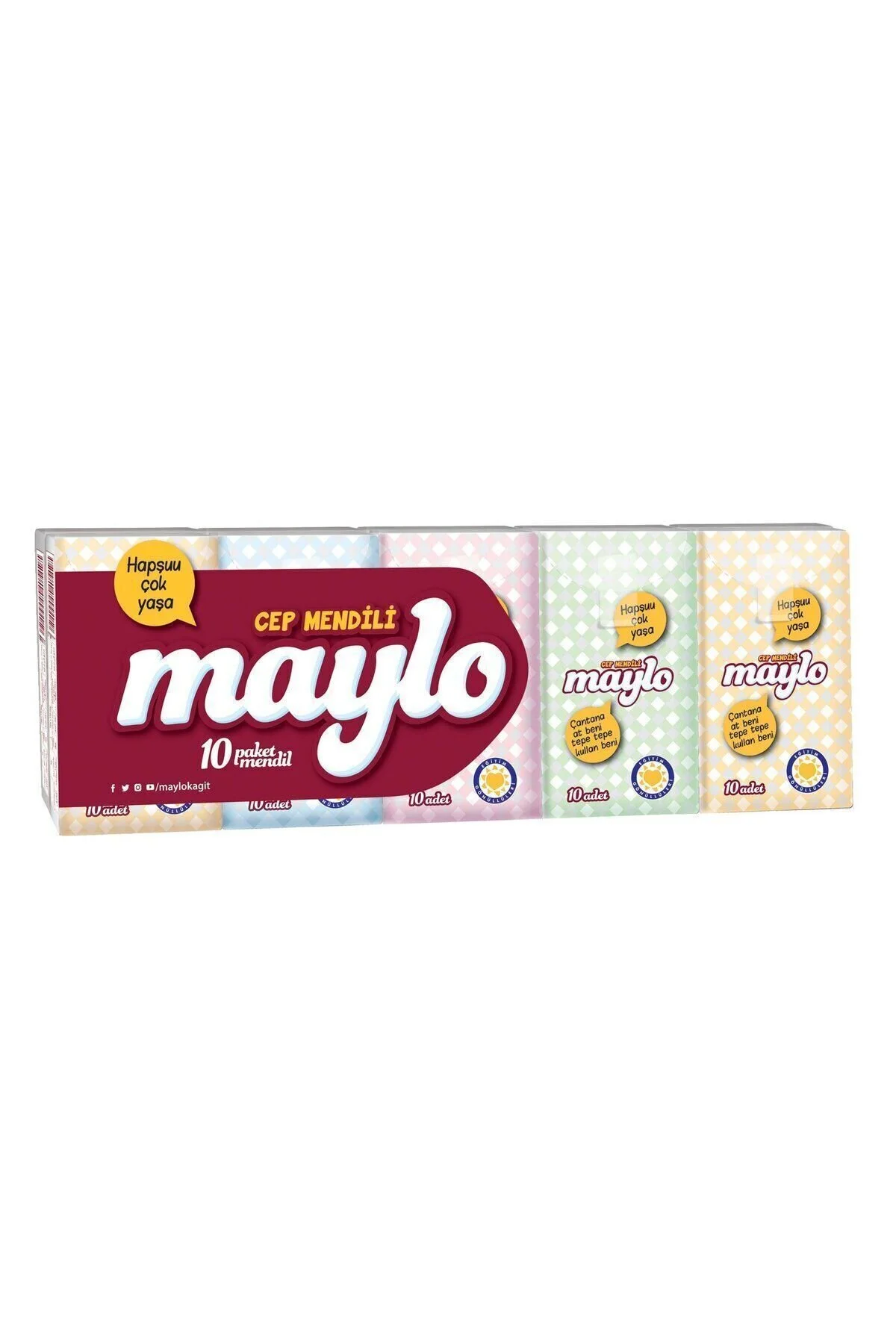 Maylo Cep Mendil 10'lu Paket