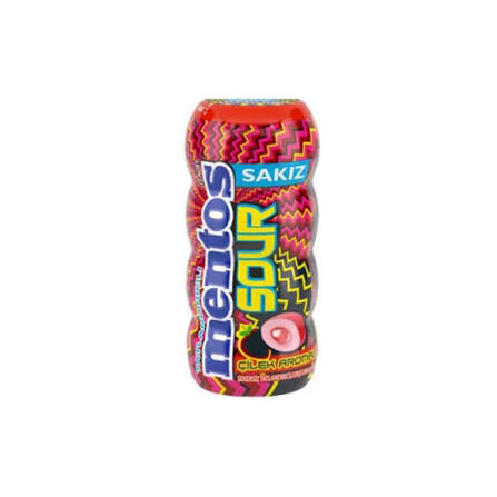 Mentos Ekşi Sakız 30 Gr Çilek