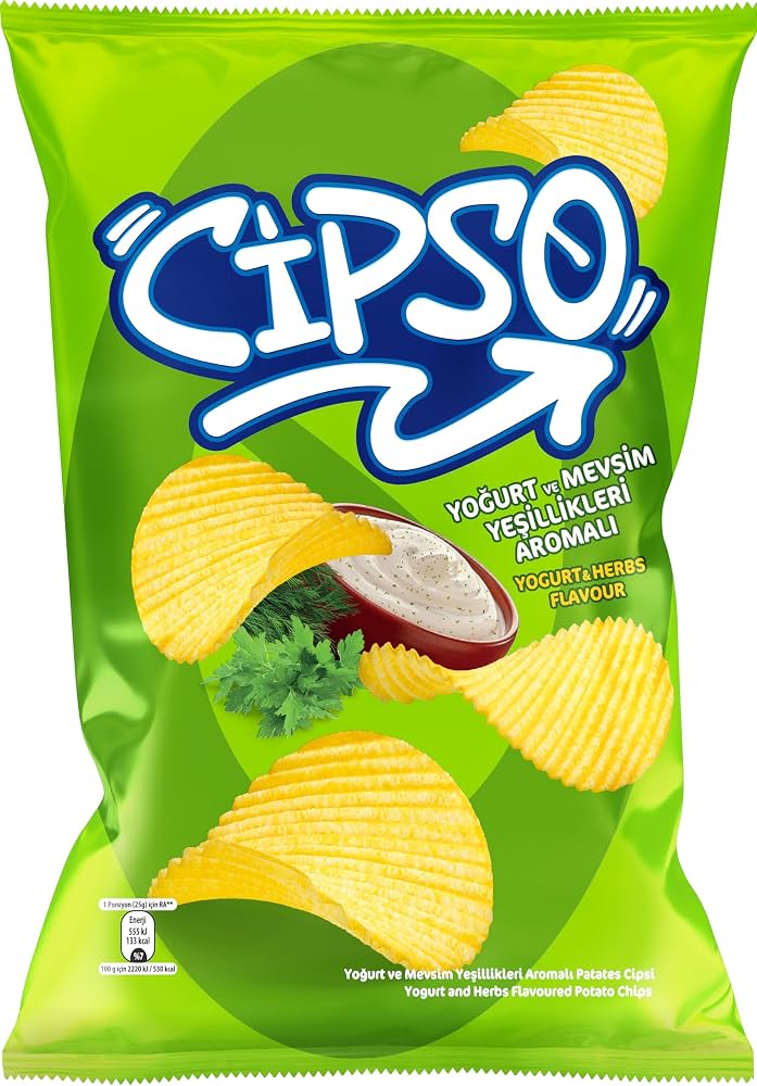 Cıpso Partı 160 Gr Yoğurtlu Tırtıklı