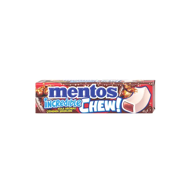 Mentos Incredıble Chew Kola 45 Gr