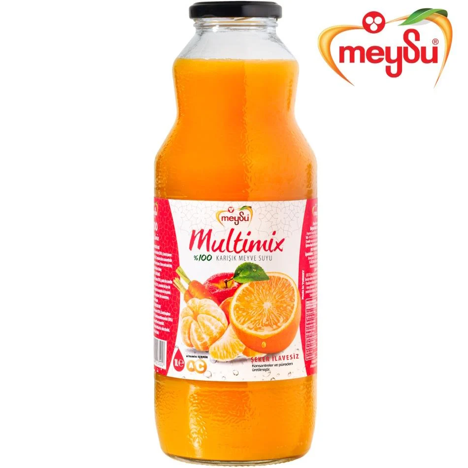 Meysu %100 Meyve Suyu 1 Lt Cam Multımıx