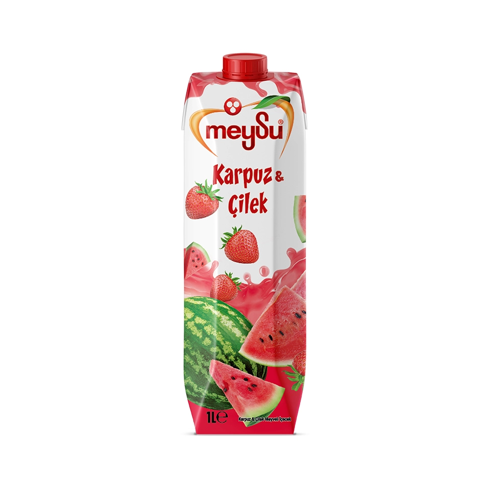 Meysu Meyve 1 Lt Karpuz-Çilek İçecek