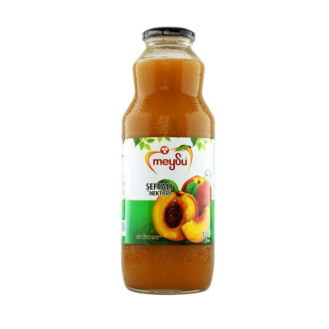 Meysu Meyve Nektarı 1 Lt Cam Şeftali