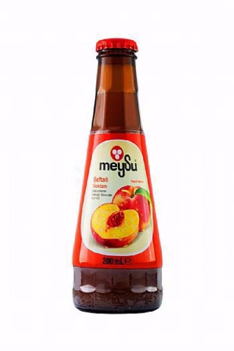 Meysu Meyve Nektarı 200 Ml Cam Şeftali