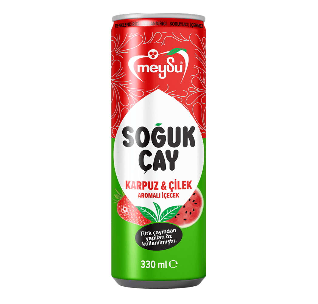 Meysu Soğuk Çay 330 Ml Karpuz-Çilek Tnk