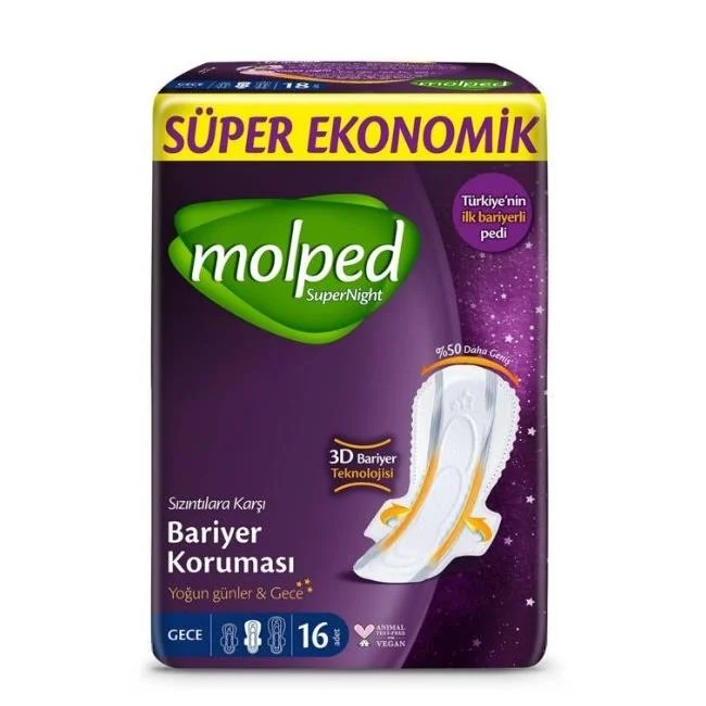 Molped Supernıght S.eko. Gece 16'lı