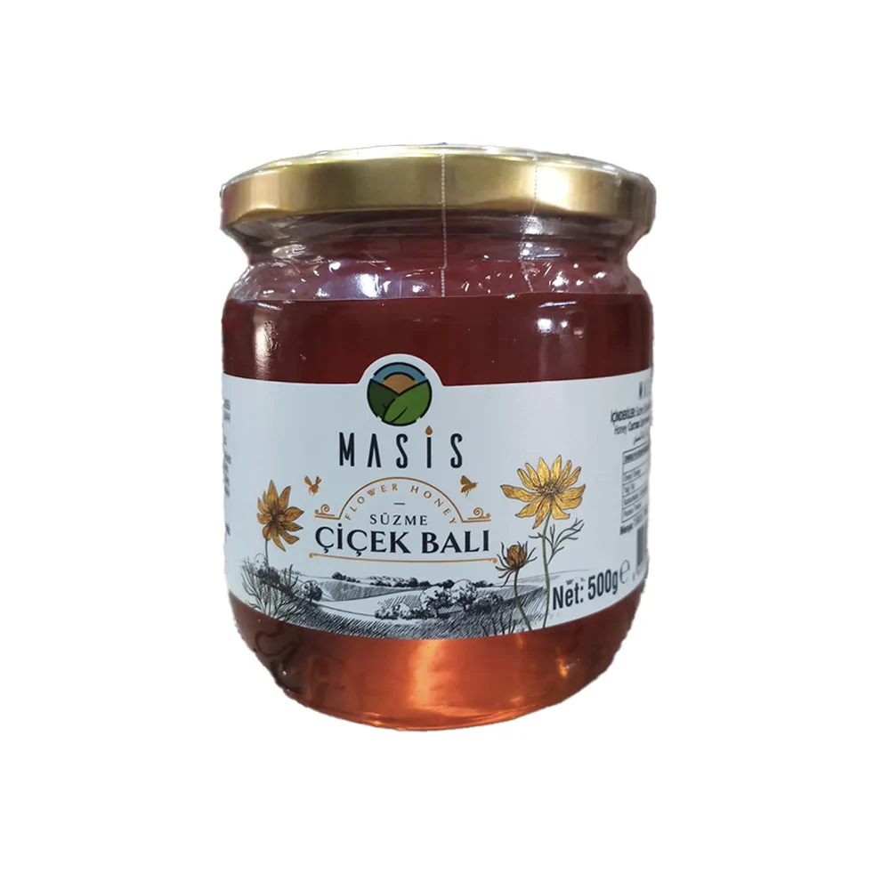 Masıs Suzme Cıcek Balı 500 Gr Cam