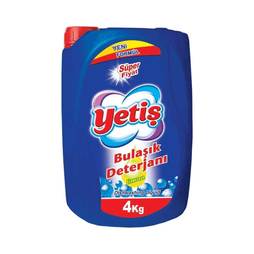 Yetıs Bulaşık Deterjanı 4 Kg Limon