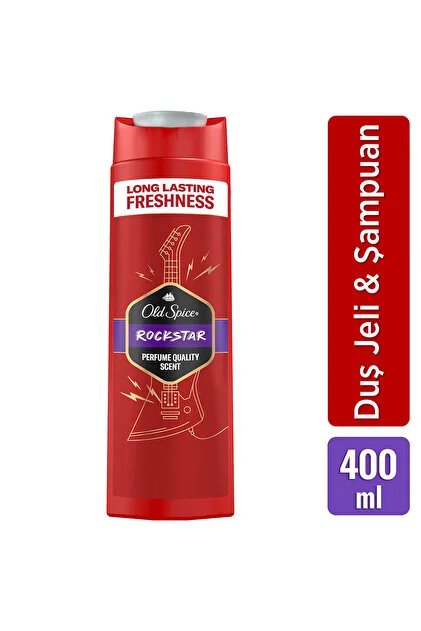 Old Spice Şampuan&Dus Jeli 400 Ml Rockstar