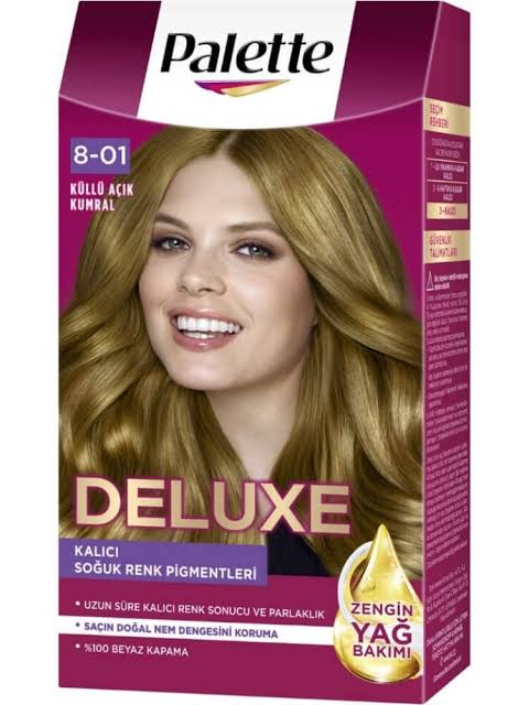 Palette Deluxe 8-01 Kullu Acık Kumral