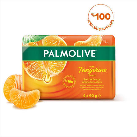 Palmolıve  Sabun 4x90 Gr Mandalina