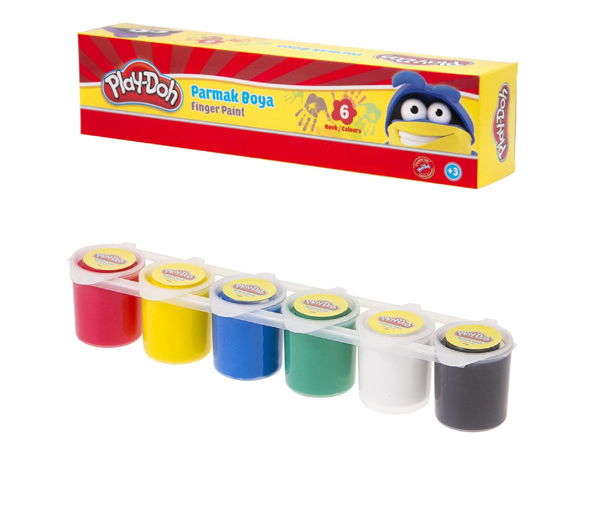 Play Doh Parmak Boya 6 Renk X 25 Ml