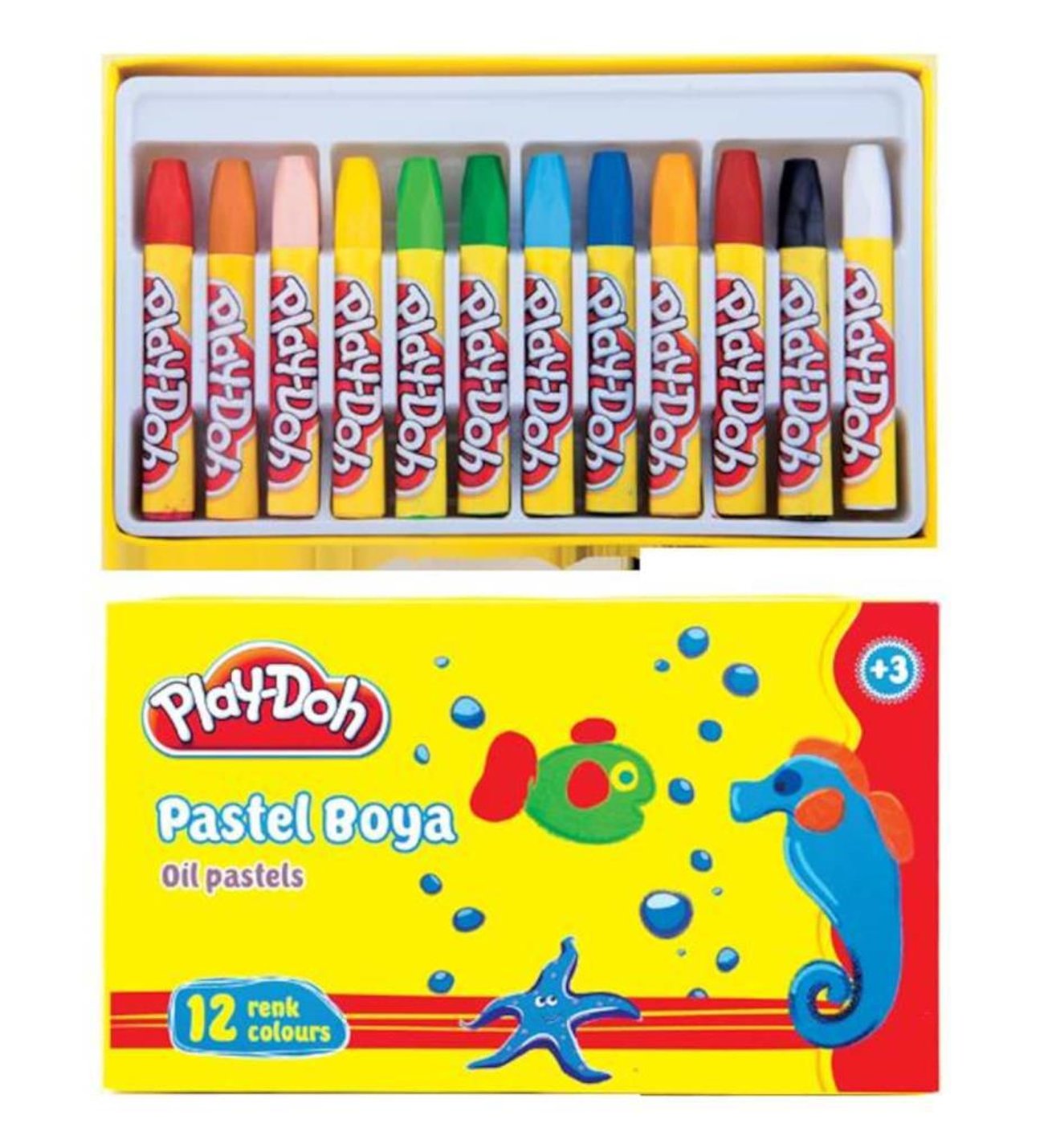 Play Doh Pastel Boya 12 Renk