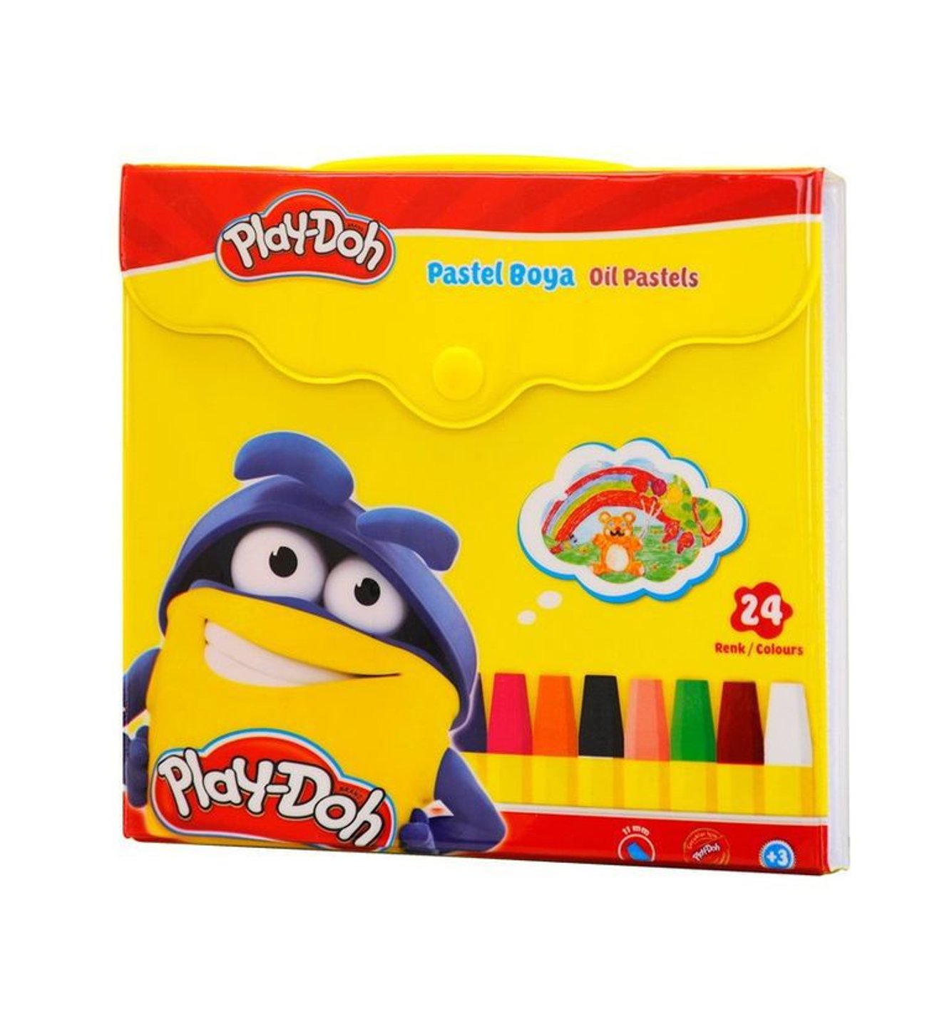 Play Doh Pastel Boya 24 Renk Cantalı