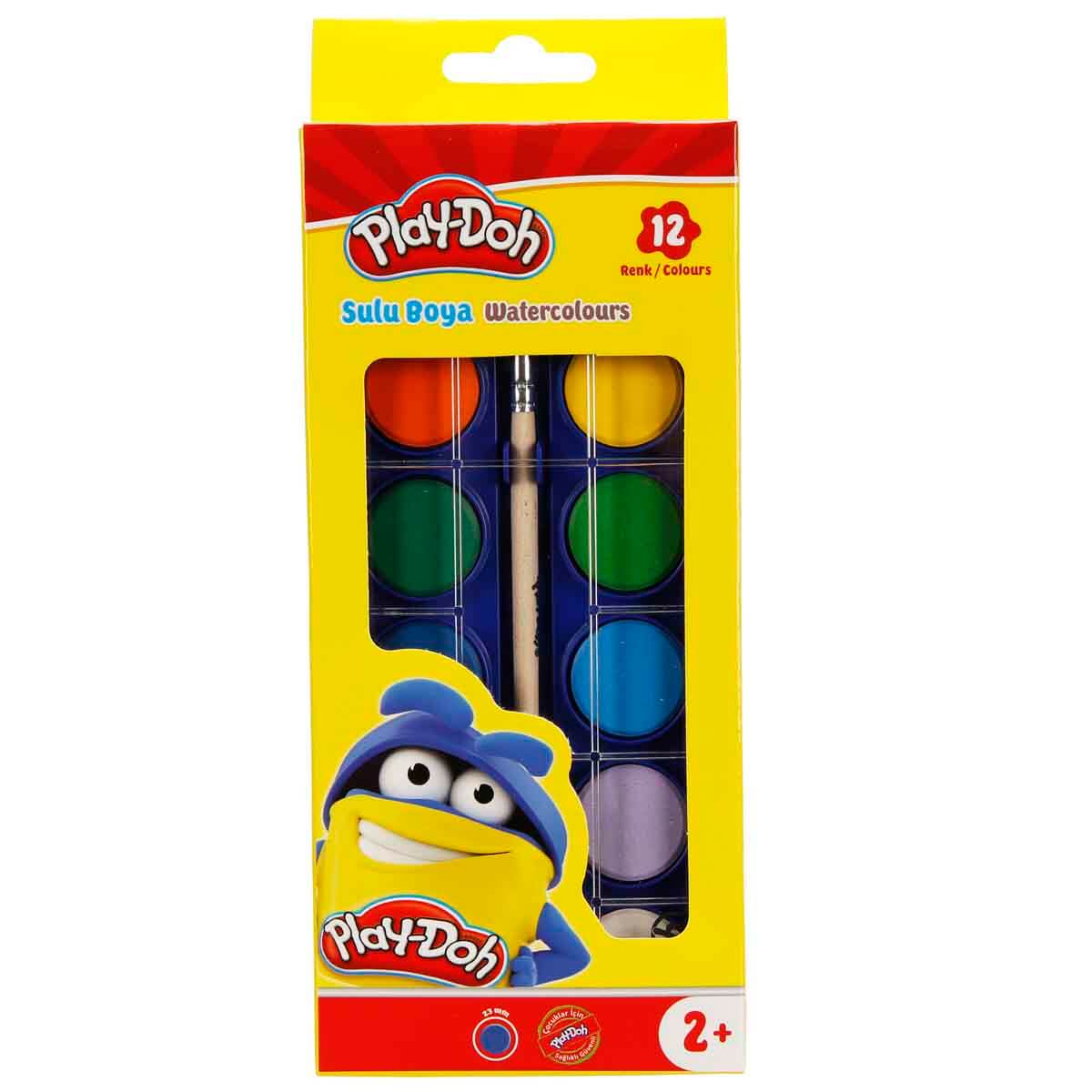 Play Doh Suluboya 12 Renk Küçük