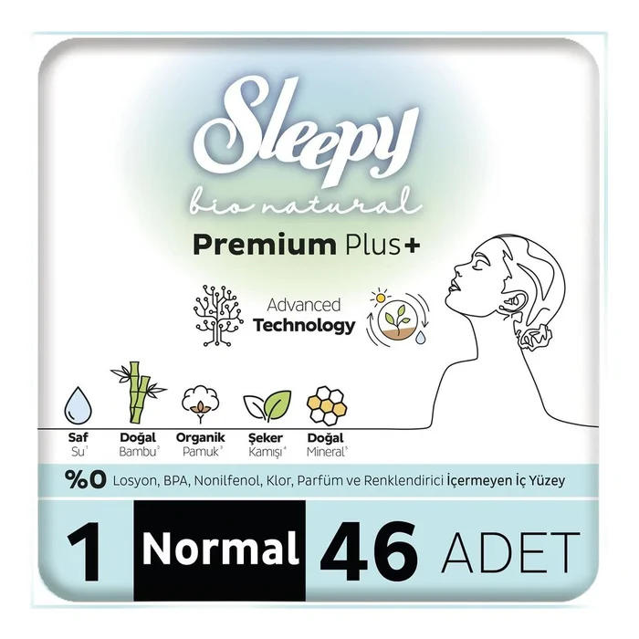 Sleepy Ped Bıo Natural Mega 46'lı Normal