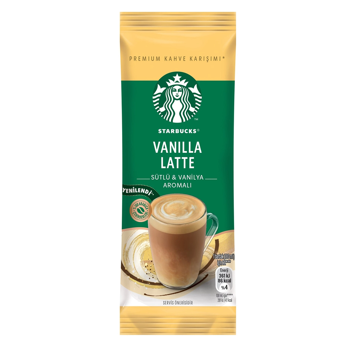 Starbucks Tekli Vanılla Latte