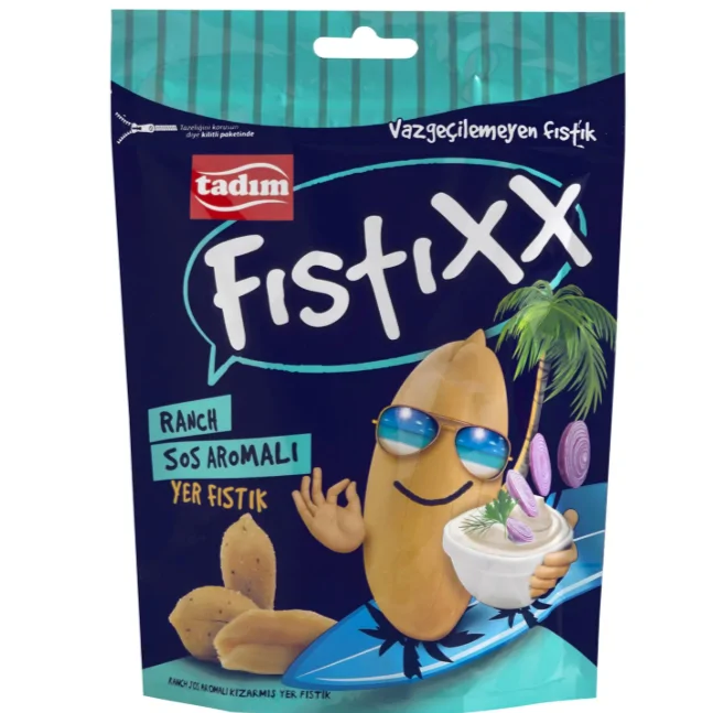 Tadım Yer Fıstığı 90 Gr Ranch Soslu Mıdı