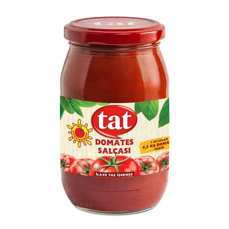 Tat Domates Salçası  360 Gr Cam