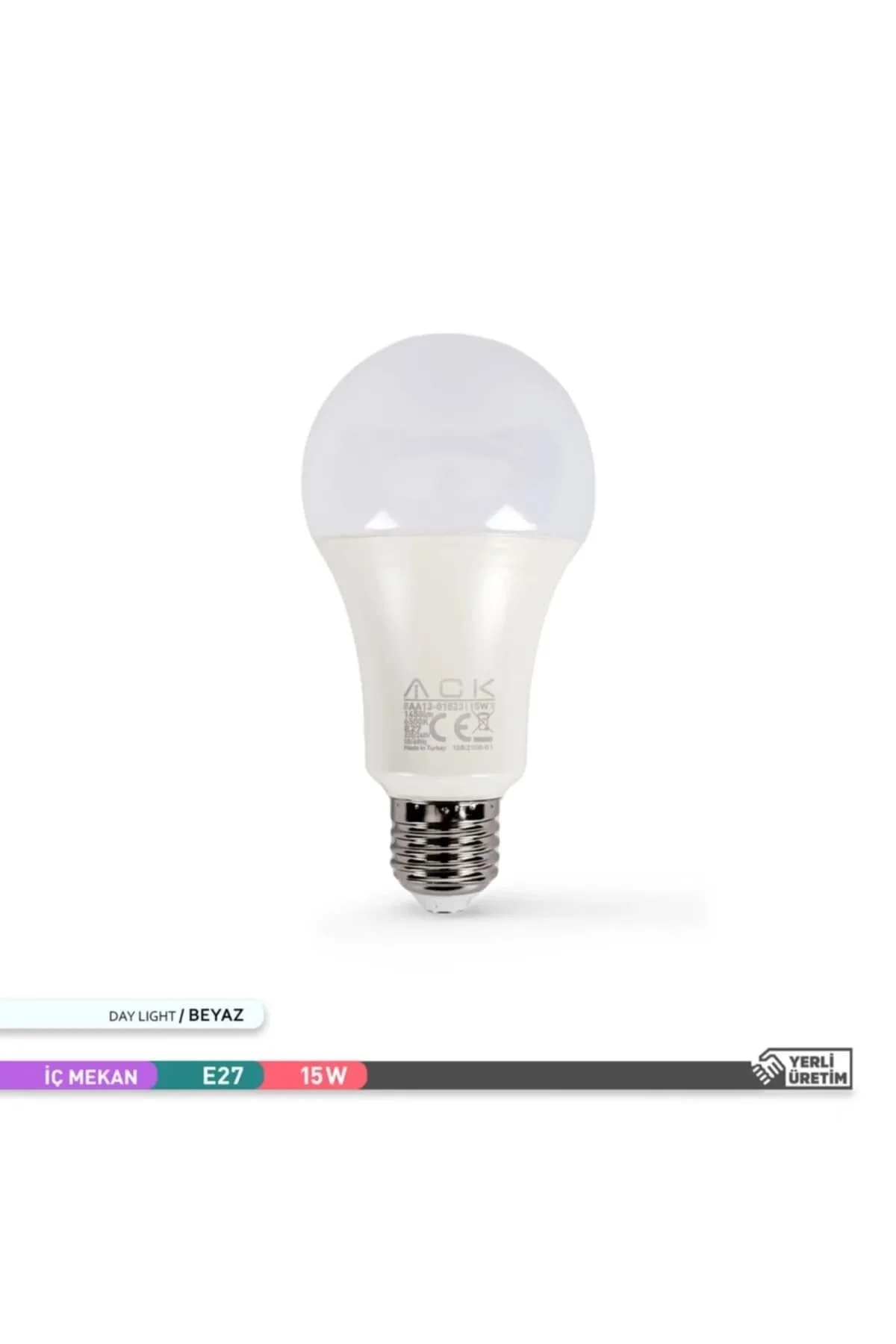 Ledline Led Ampul 15w Beyaz E-27